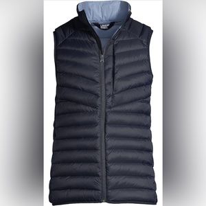 Lands’ End Wanderweight Ultralight Packable Vest, Medium TALL 38-40